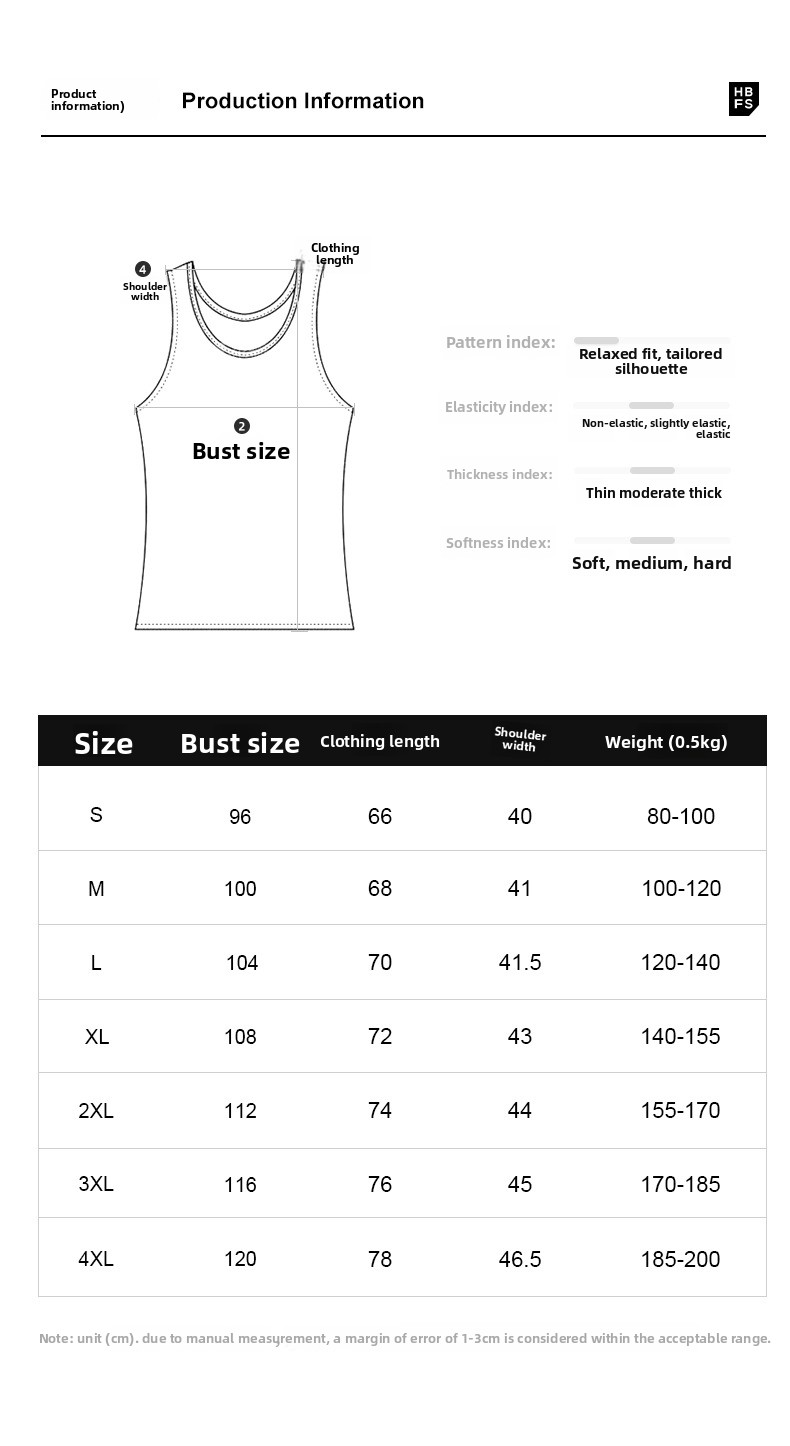 Men's Summer Fitness Muscle Tank Top: Cotton, Loose & Breathable, Sleeveless Vest, Solid Color, Trendy Athletic Tee-03D