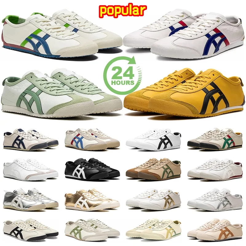 Men's Women's Designer Tiger Outdoor Sneakers - Fashion Sports Trainers for Walking Running | Triple Black, White, Pure Silver