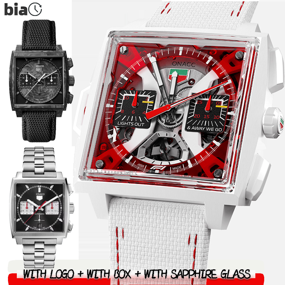 Tagly Huer Monacco Woman Watch Mc F1 Superclone Quartz Mechanical Automatic Watch Box Tagly Heuerers Watch F1 Mc Luxury Mens AAA Top Quality Designer Watch Man