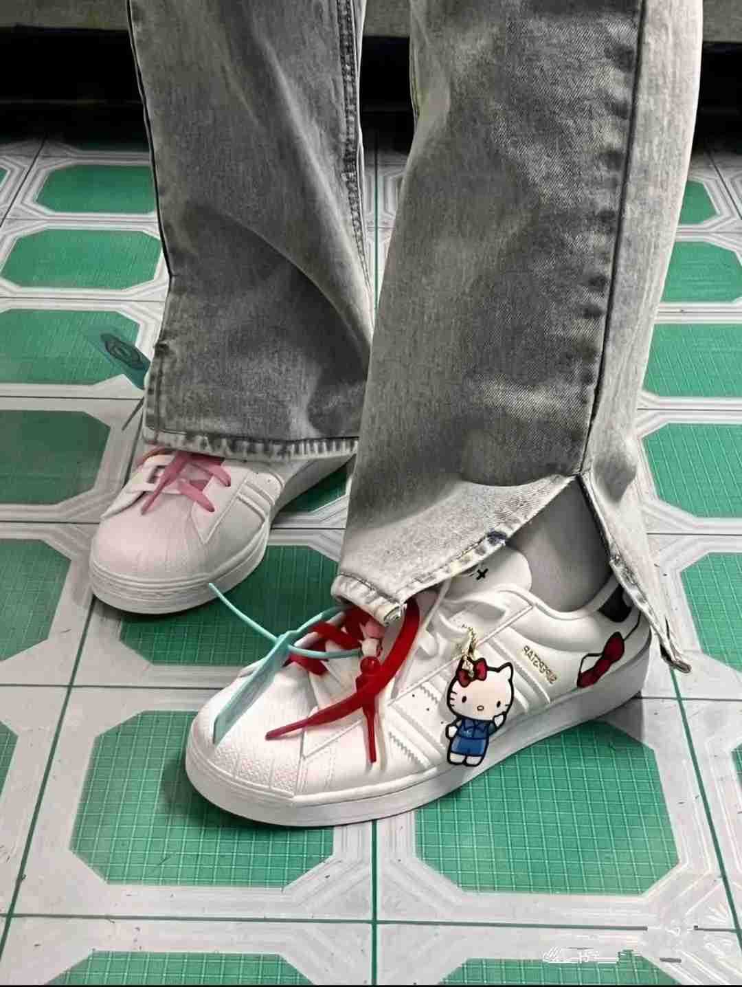 Sanrio s Kawaii Anime Hello Kitty Cute Cartoon New Couple Casual Board Shoes Lace White Shoes Sports Shoes Birthday Gifts L250910