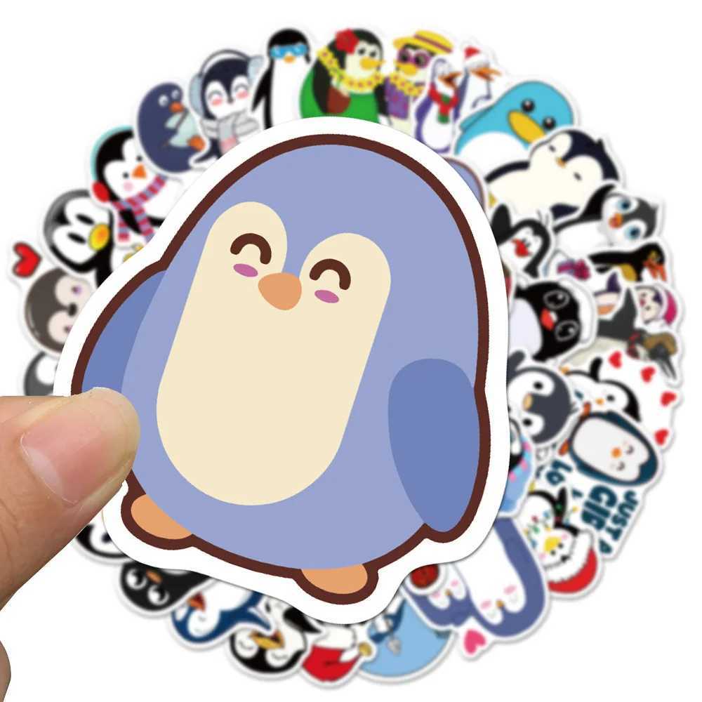 102550pcs Waterproof Cute Penguin Stickers cartoon for DIY Stationery Phone Laptop Suitcase Water Bottle Kids Toy C250918