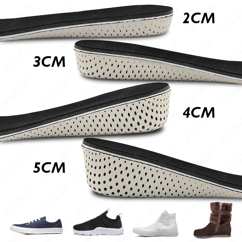 Memory Foam EVA Height Increase Templates Insole 25cm Breathable Ultra Light Elevated Sports Insoles For Men Women Shoes Insert 260518 - view 6