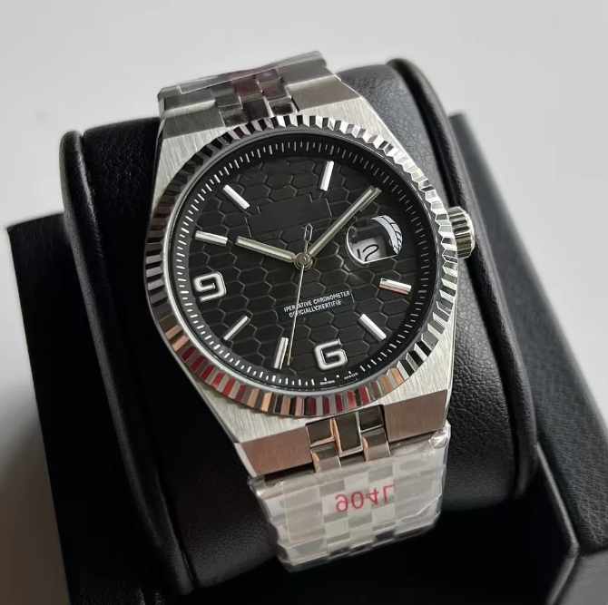 Men designer multi-color business watch luxury diamond designer 40MM watch automatic movement watch new watch durable steel strap stainless steel classic watch