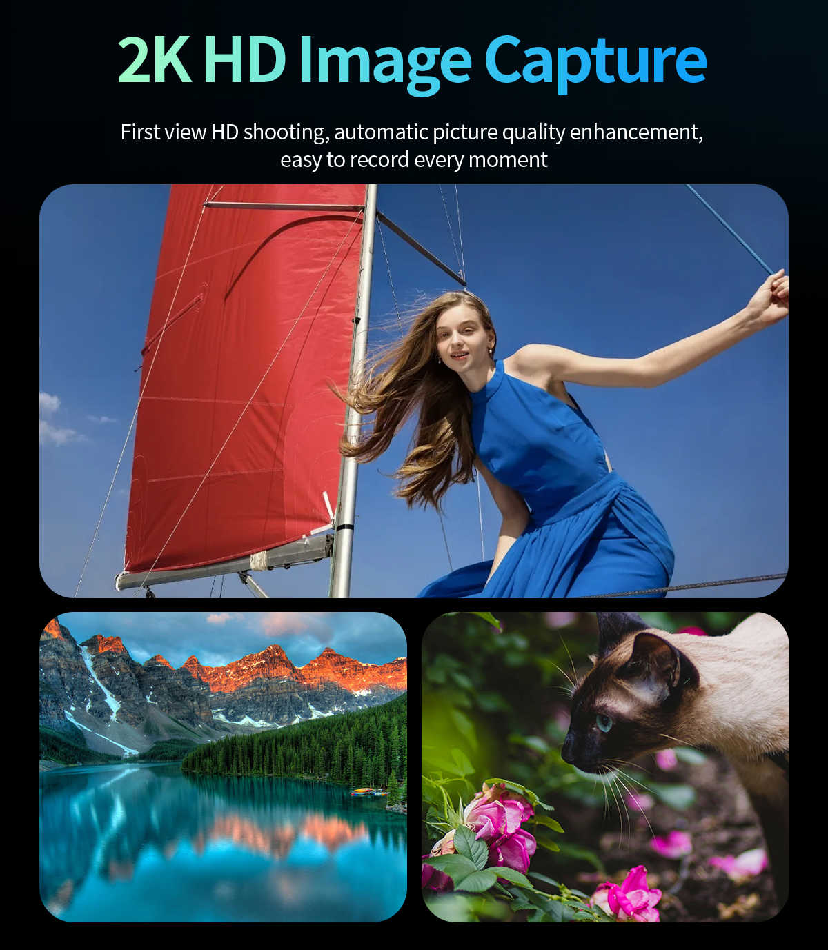 CY01 AI smart glasses, equipped with 8-megapixel camera for taking photos and recording videos, and integrating an audio recorder and AI translation.