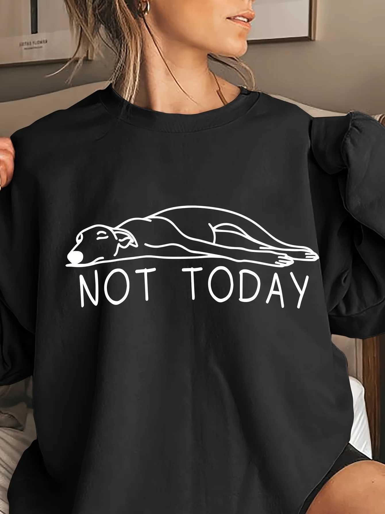 Womens Casual Pullover Sweatshirt Geometric Design Long SLeeve Round Neck Machine Washable Regular Fit for AutumZ250918