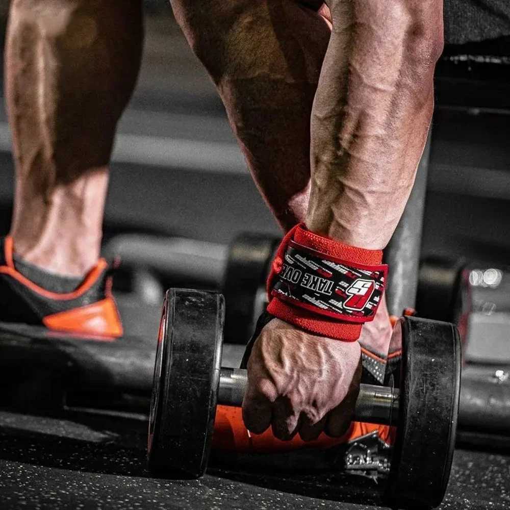 1 Pair Wrist Guard Wraps Sports Wristbands Wrist Brace Support For Gym Workouts Weight Lifting Fitness Gear Training J251211