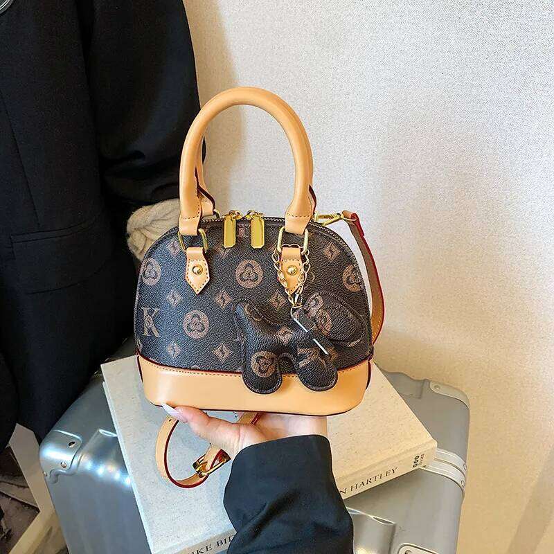 Shoulder bag Luxury Designer tote Shell Crossbody Stylish Printed Purse for Women Trendy Mini Handbag with Adjustable Strap