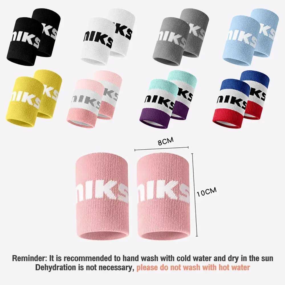 1 PC Premium Elastic SweatWicking Gym Wristbands for Fitness Workouts Sports Running Crossfit Breathable Gym Accessories J251211