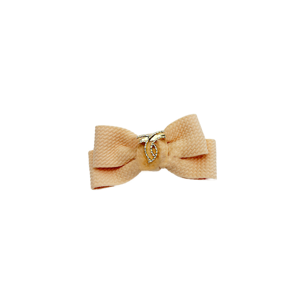 Designer Bow Classic Letter Pattern Luxurious Puppy Bows Cat Topknot Headdress with Rhinestones Dog Grooming Bowknot Pet Hair Accessories 802 Free shi