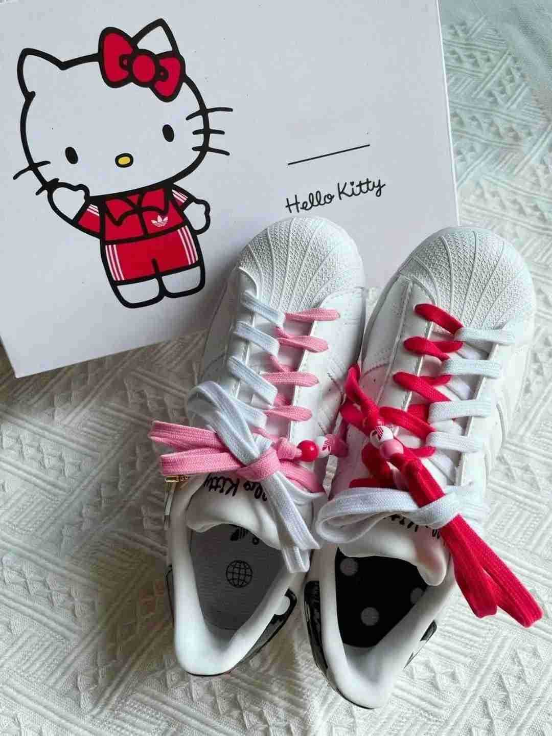 Sanrio s Kawaii Anime Hello Kitty Cute Cartoon New Couple Casual Board Shoes Lace White Shoes Sports Shoes Birthday Gifts L250910