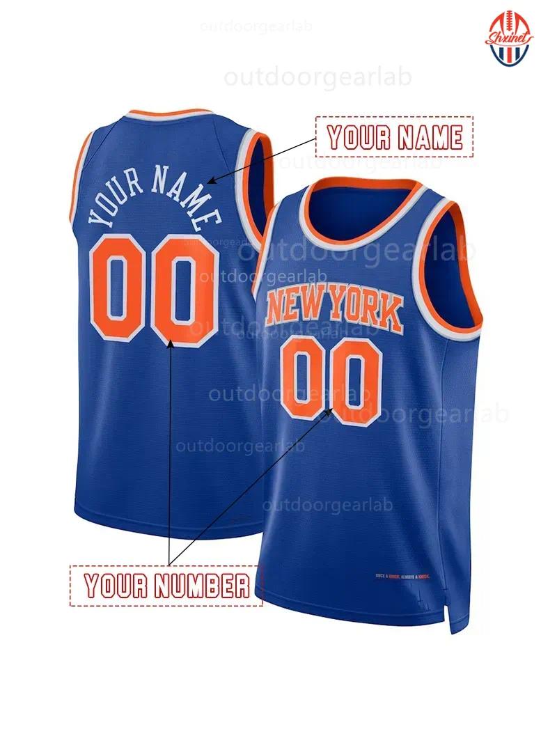 11 Brunson 2025 Basketball Jersey Bridges Anunoby Achiuwa EWING Dadiet Hart Custom Jerseys Sweatshirt - Embroidered