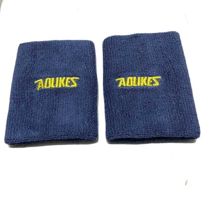 1Pair 4331Inch Cotton Tennis Wristband Sport Running Gym Yoga Wrist Sweat Band Fitness Volleyball Basketball Wrist Cuff Wrap J251211