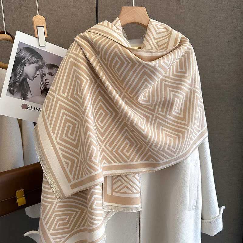2023 New Wens Scarf Luxury Design Double sided Cashmere Feel Scarf Warm Scarf Shl Y250918