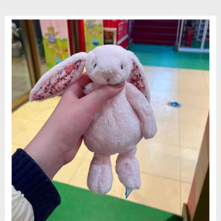 Movies & TV Plush toy Bonnie Rabbit Floral Plush Toy Doll Baby Soft Stuffed Doll Sweet Bunny
