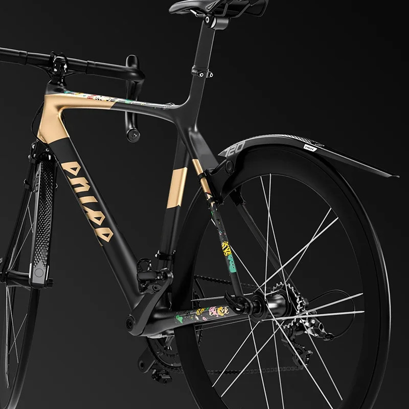 Bicycle Detachable Mudguard Bike Fender PP Soft Strong Mud Fender 700C Gravel Road Bike Protector for Bicycle Front Rear Wheel 250917