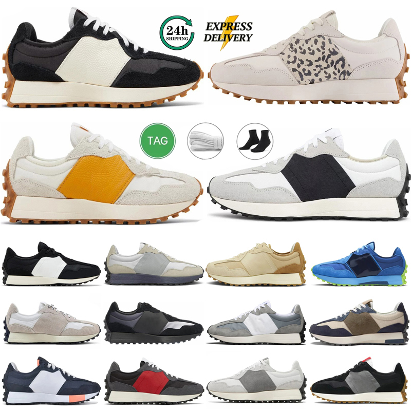 Designer Running Shoes For Men Womens Sneakers Athletic shoes Mens Trainers Leopard Sea Salt Suede Oxford Beige Black White Grey Sports Gym Shoes Size 36-45