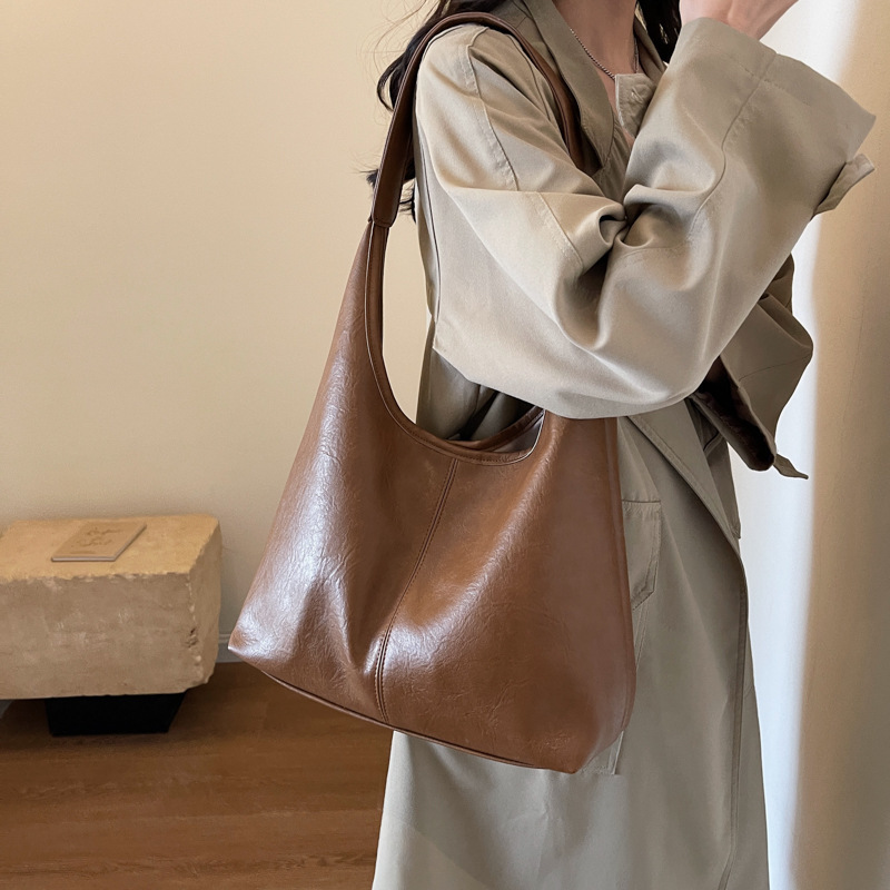 Trendy Tote Bag for Women Large Capacity 2025 New Versatile MotherDaughter Bag Underarm Bag with HighEnd Feel Single Shoulder Bag 240910