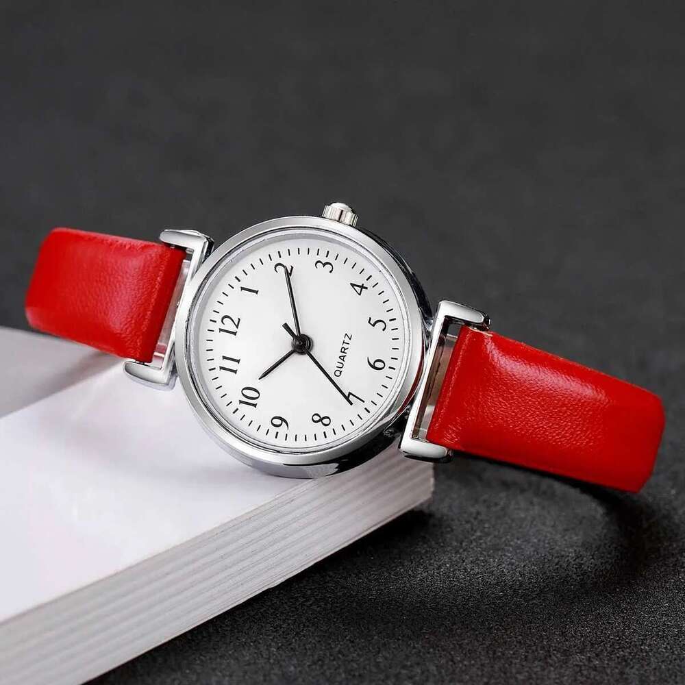 Simple Fashion Digital Exam Belt Quartz Student Women's Watch