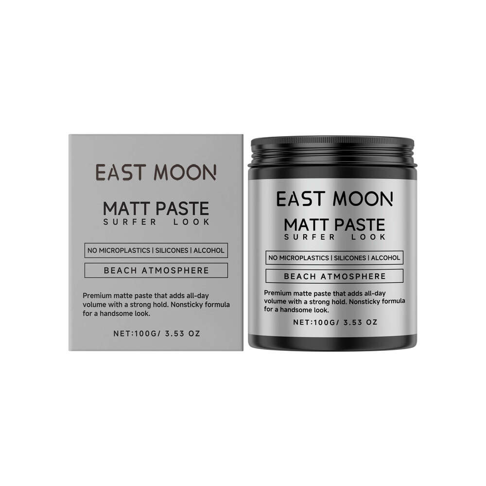 East Moon Hair Matte Styling Cream Long-lasting Lightweight Volumizing Smooth Unisex Portable