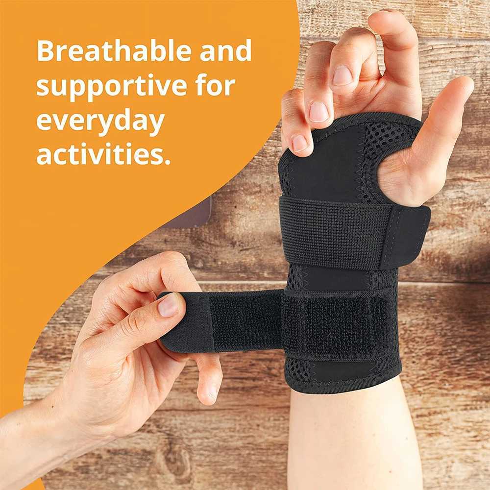 1Pcs Wrist Support Splint Arthritis Band Belt Carpal Tunnel Wrist Brace Sprain Prevention Professional Wrist Protector J2512111