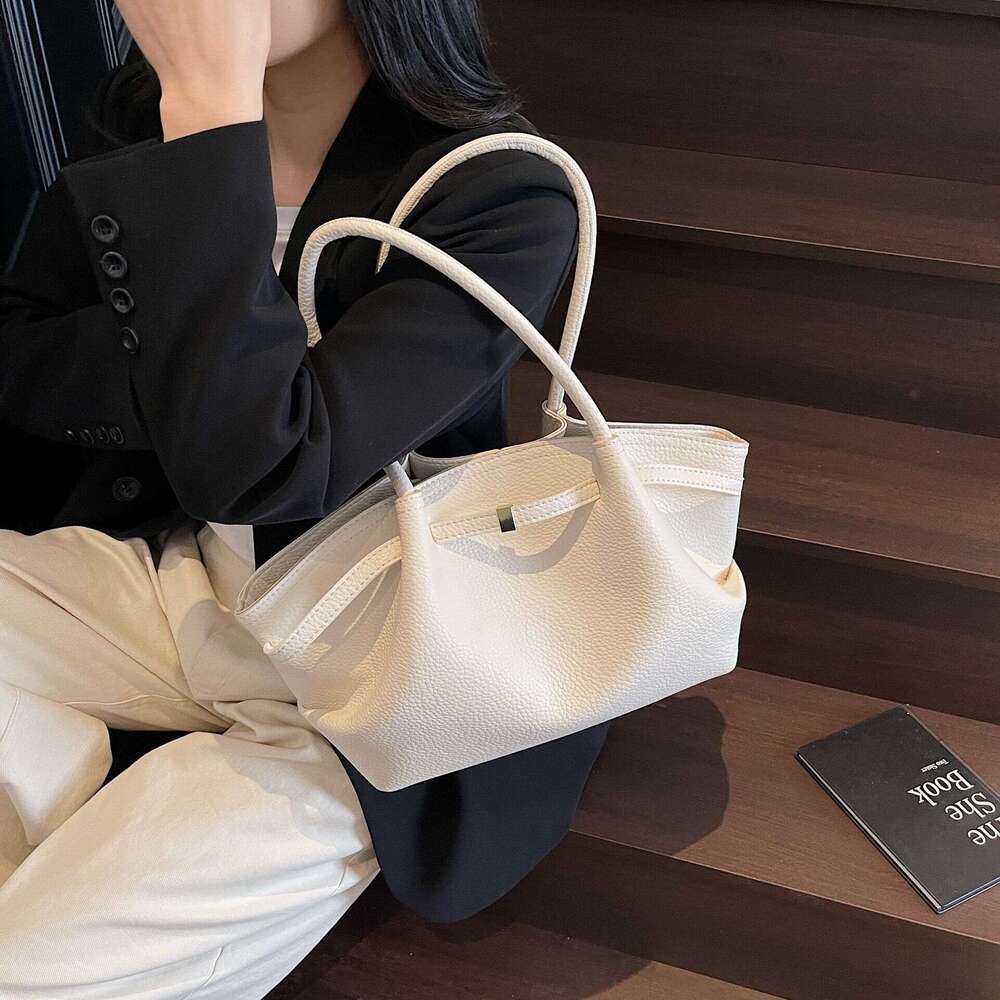 High-End Trendy Underarm Bag Tote Bag Designer Bag 2025 Spring New Vintage Fashion Tote Bag Korean Style Large Capacity Shoulder Bag For Women