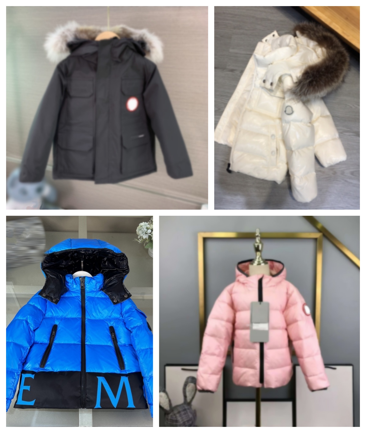 baby coats hooded kid coat hoodies kids designer clothes 100% goose down girl pink jackets boy winter clothe Christmas birthdays parties school