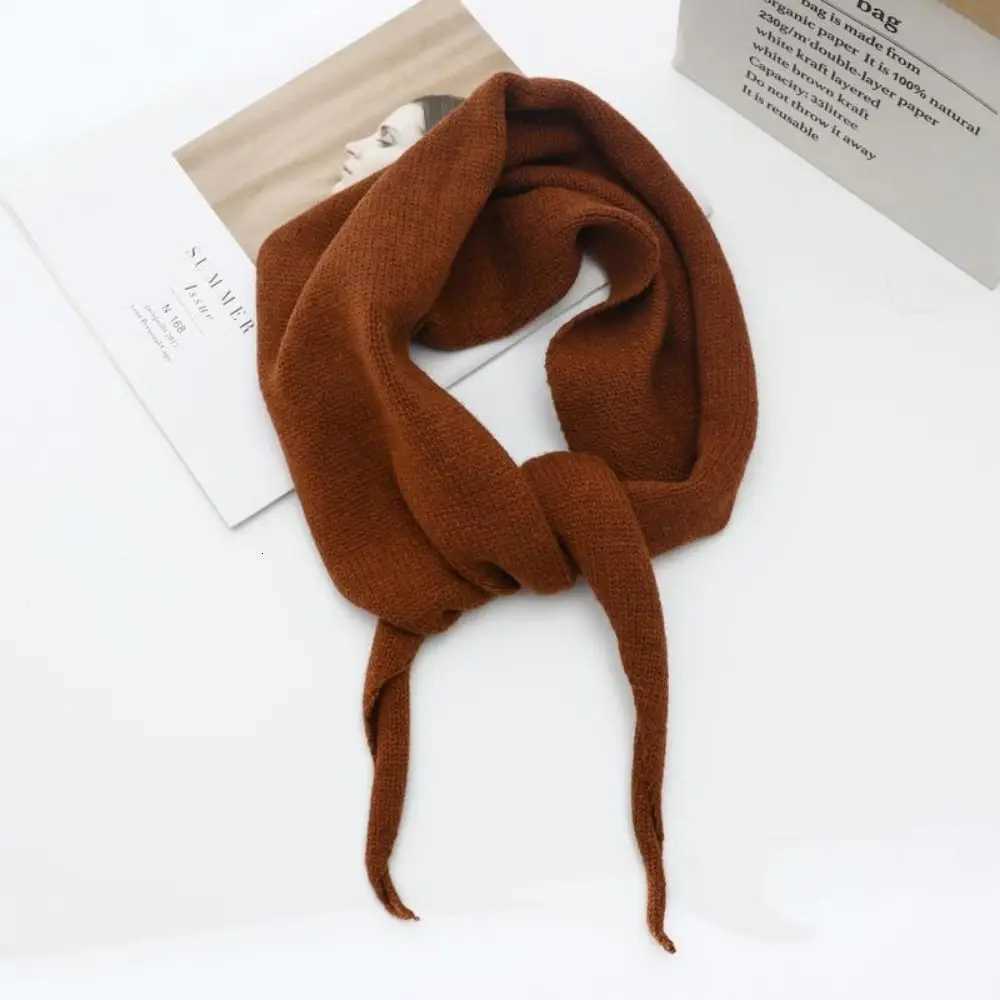 New Korean Style Wool Triangar Scarf Winter Wen Warm Knitted Scarf Mtifunctional Clothing Decoration scarf Shl Y250918