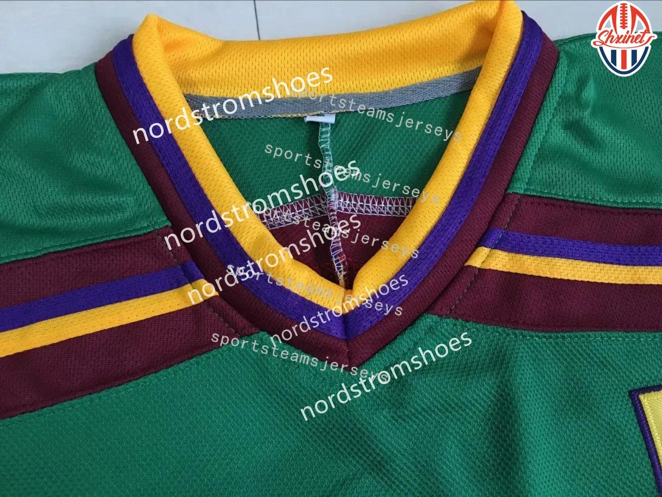 Mighty Ducks Movie Hockey Jersey Dean Portman Jesse Hall Fulton Reed Teemu Selanne Guy Germaine Jerseys Custom Hockey Jersey Mens Womens Youth