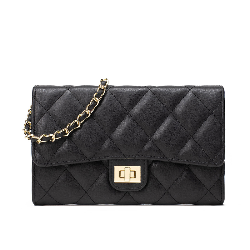 2025 New Style Trendy Genuine Leather Women's Shoulder Bag High-end Sense Unique and Versatile Crocodile Pattern Top Grain Cowhide Women's B