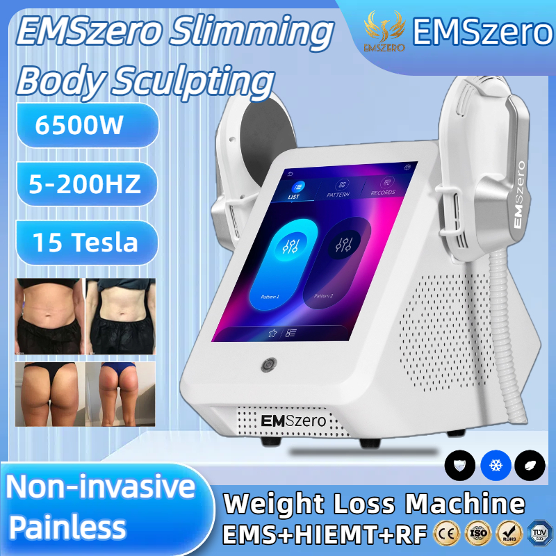Hot EMSzero Neo Radio frequency HI-EMT EMS Sculpting Machine Slimming Body Sculpting Weight Loss Muscle Gain EMS Muscle Stimulator Machine 2/4/5 Handl