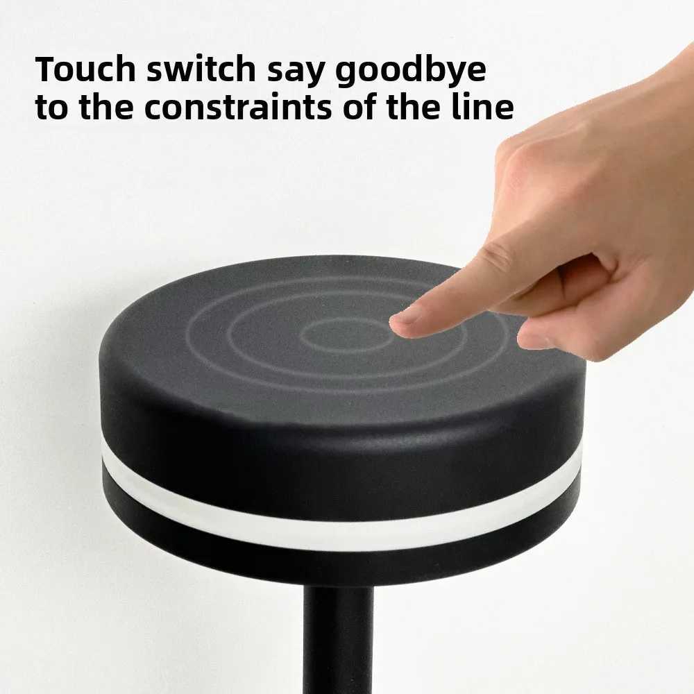 Cordless Table Lamp Rechargeable Lights USB Chargers Included LED Lamp for Restaurant Kitchen Coffee Table Patio Portable Night C250918