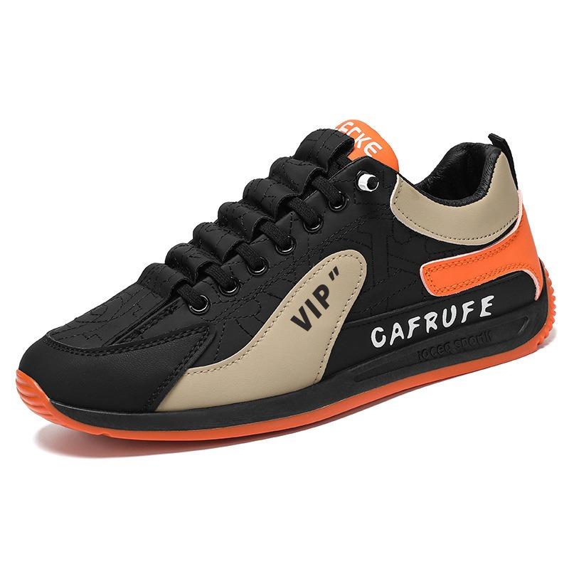 2025 spring new mens breathable casual sports shoes trendy allmatch nonslip running shoes with thick sole