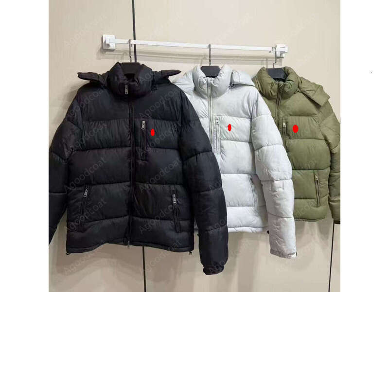 Men Polo Jacket Designer Mens Winter Jackets Polos Parka Puffer Jackets Down Coat Men Embroidery Cotton Thick Body Warmer Winterjacke Fashion Jacket Windbreaker
