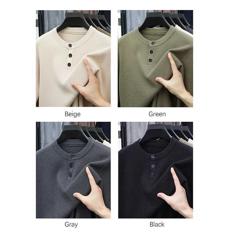 BROWON 2025 Business Sweater for Man Autumn Winter New Long Sleeve O Neck Soft Comfortable Casual Pullovers Sweaters for MenZ250918