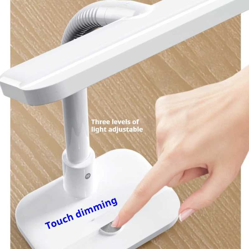 LED study Lamp Eye protection Table Lamp USB Rechargable Desk Lamp 3mode touch bedside lamp light C250918