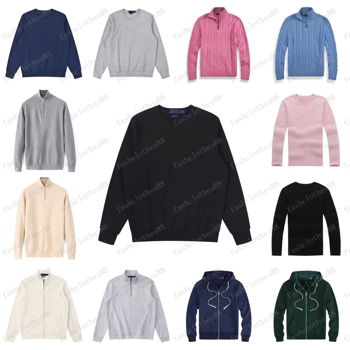 Designer Mens Polo Hoodie mens hoodies sweatshirts hoodies zip up men Polo women cardigan autumn winter Hooded Pullover sport polos jacket men Tracksuit