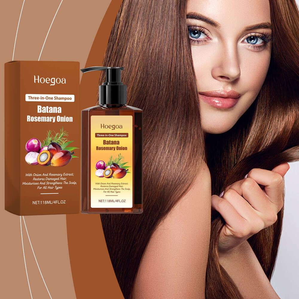 Hoegoa 3-in-1 Cleansing Nourishing Scalp Moisturizing Smoothing Hair Care Shampoo
