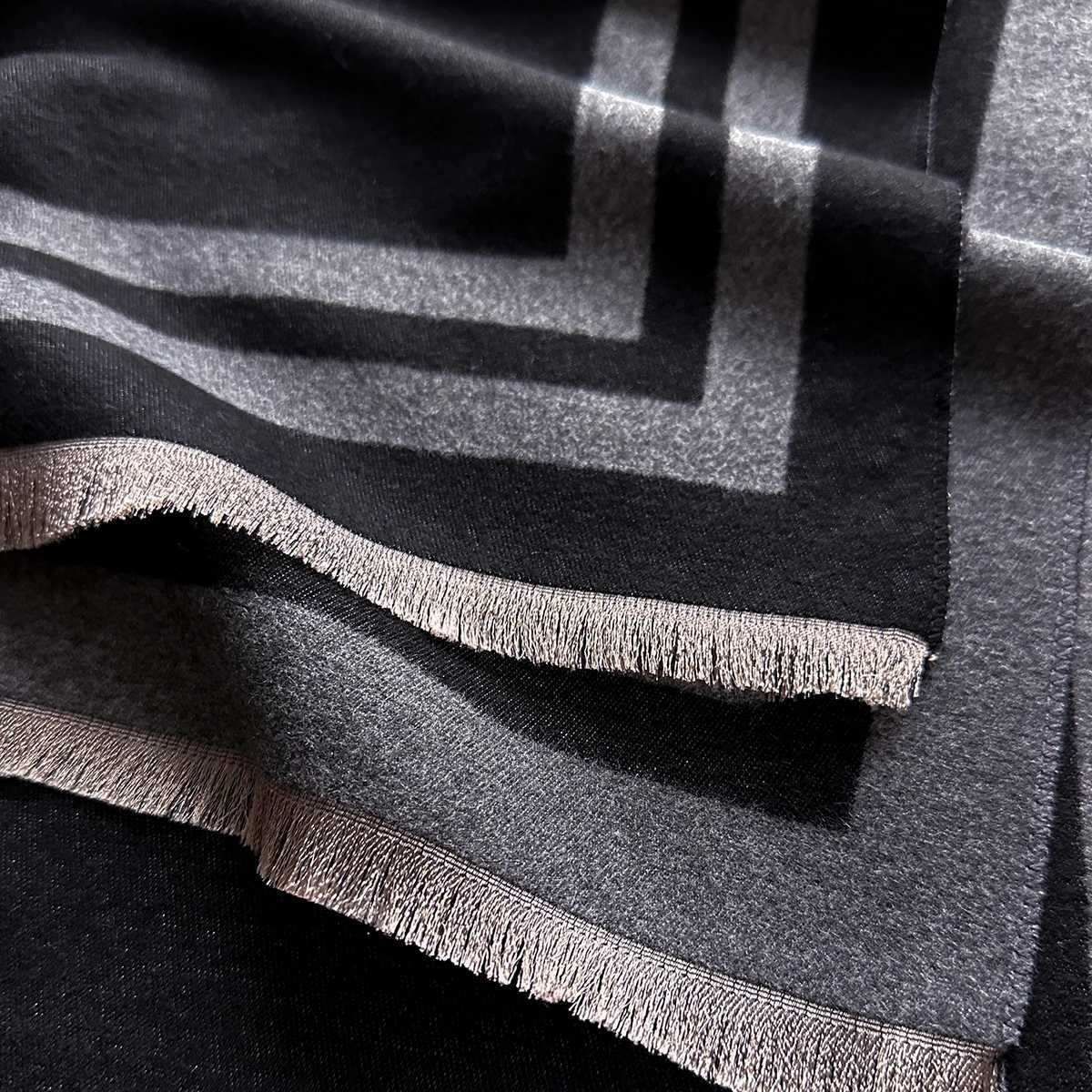 Luxury Winter Cashmere Scarf Wen New Warm Blanket Poncho Scarves Fem Solid color Shl Thick Foard Bufanda Y250918