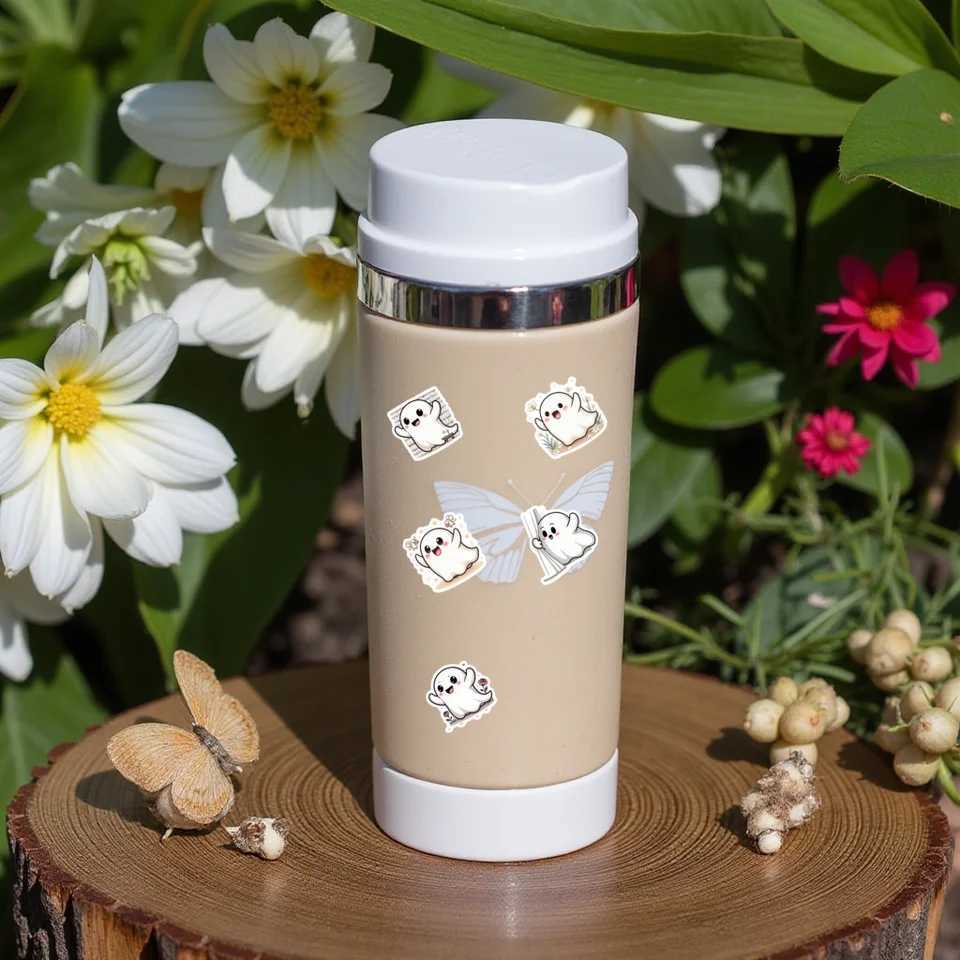 35pcs100pcs Cartoon Ghost Stickers Festive Halloween Stationery Stickers Kids Stickers Toy For DIY Phone Guitar Laptop Guitar C250918