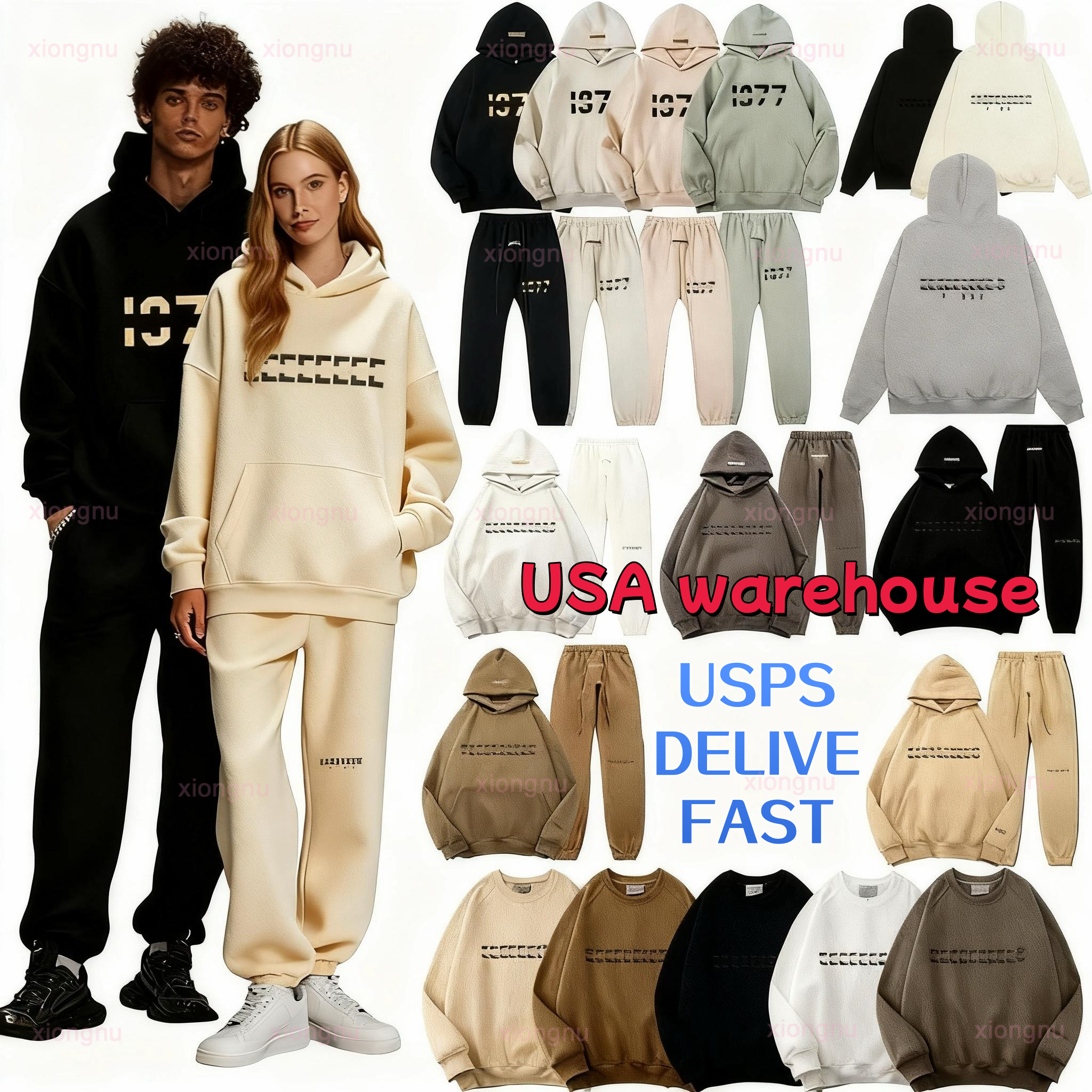 Essentilas Mens hoodie Hip Hop Streetwear man womens designers Skateboards Hoodys Street Pullover Sweatshirt Clothes dh