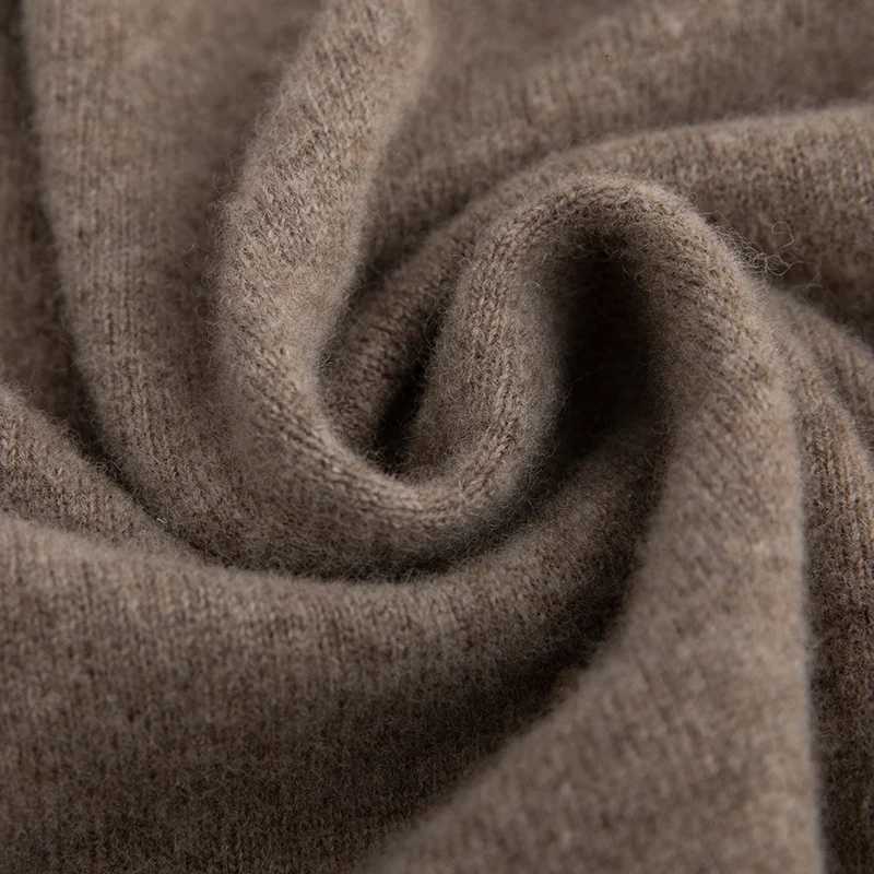 100 Merino Wool Mens Crewneck Jumper AutumnWinter Warm Firstline Readytowear Sweater Business Casual Mens Basic Knit TopZ250918