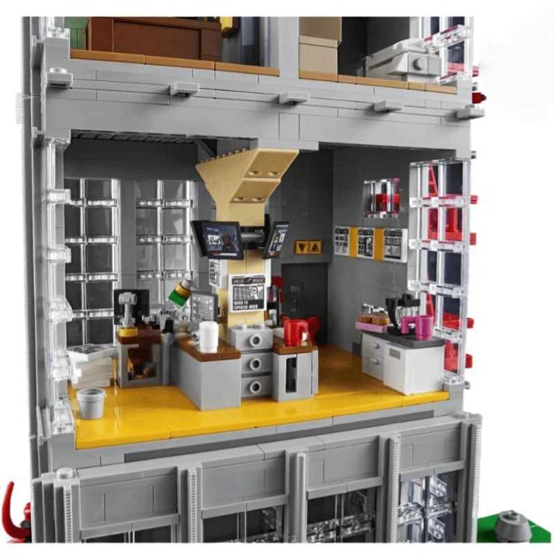 3772 PCS The Daily Bugle Building Compatible 76178 Building Blocks Anniversary Set Gifts For Children bricks birthday giftZ250918