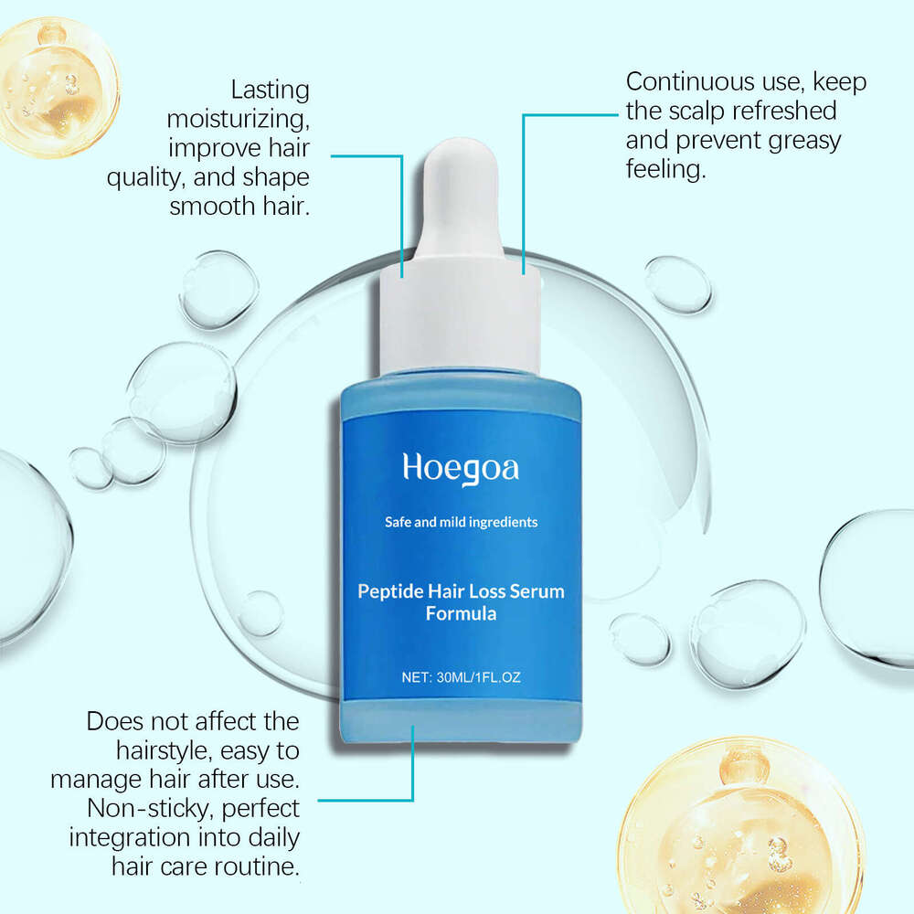 HOEGOA Moisturizing Nourishing Scalp Strengthening Smooth Shiny Hair Care Serum