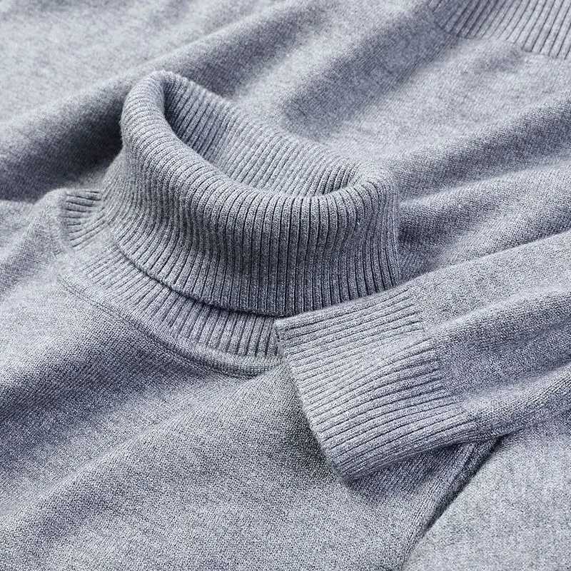 Mens Long Sleeve Knit Pullover Sweater Autumn Winter Thermal Warm Classic Sweater Lightweight Ginger Yellow WHITE SweaterZ250918