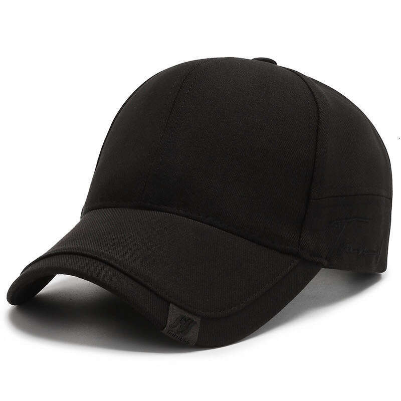 Men's Trendy Sunshade Baseball Cap Korean Black Ins Style Simple Casual Versatile Sun Hat