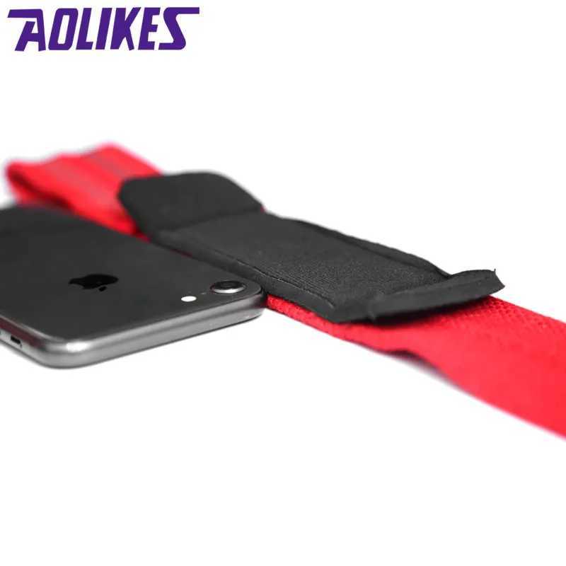 AOLIKES 2PcsLot Sport Wrist Support Professional Adjustable Weight Lifting Bodybuilding Wristband Gym Strap Protection Wrist J251211