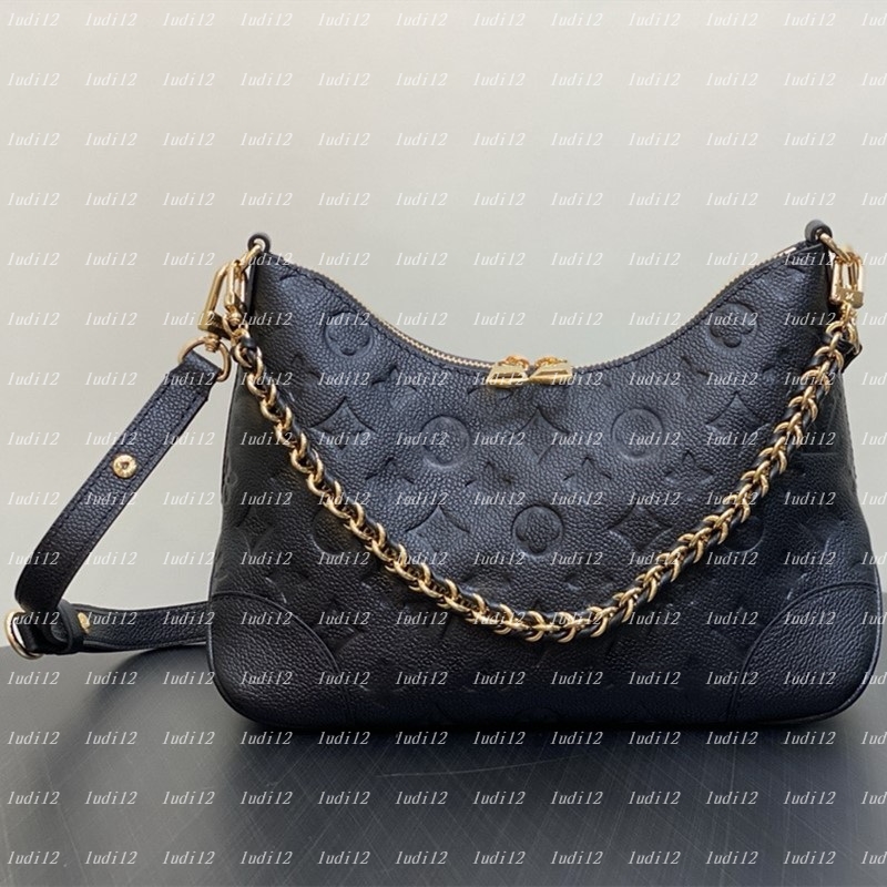 2025 High quality Luxury boulogne bag Womens crossbody shoulder bag Original designer handbag mirror quality leather chain bag tote Hobo Half Moon bag tote wallet