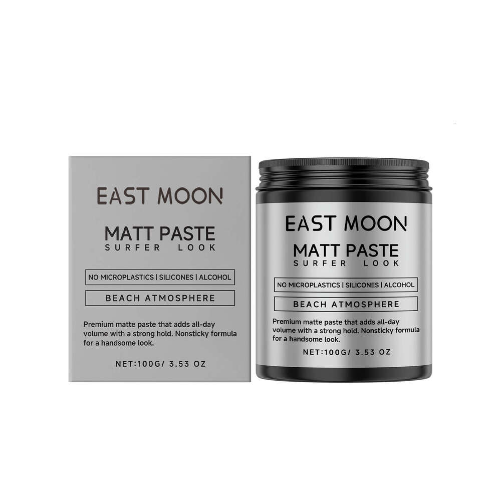 East Moon Hair Matte Styling Cream Long-lasting Lightweight Volumizing Smooth Unisex Portable