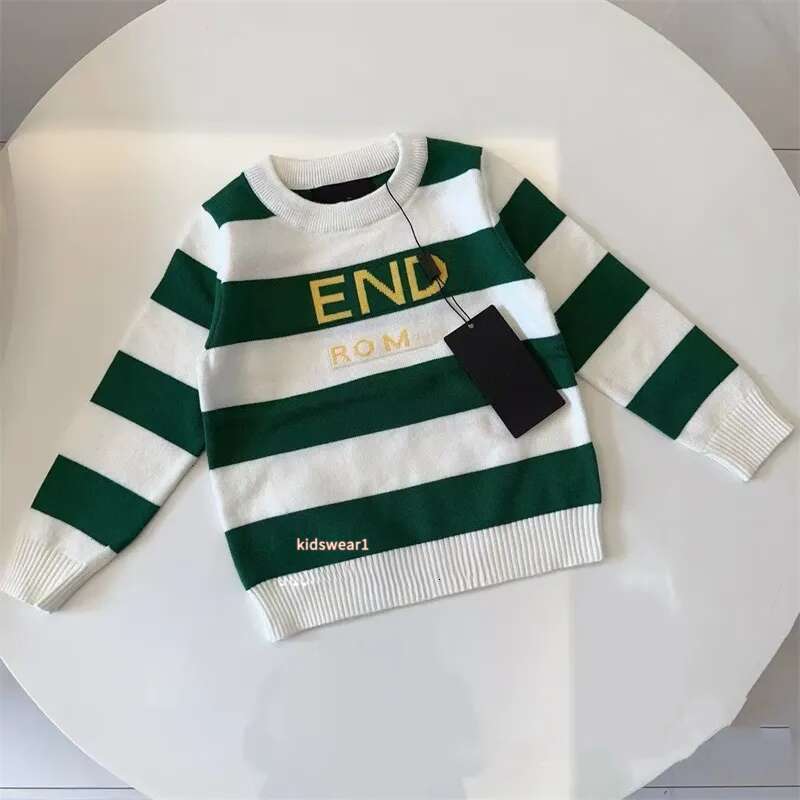 Designer Clothes Sweaters Kids Coat Suitable for boys and girls. Fall/Winter Style. Children's Warm Letter-Printed Pullover Sweater size90-150 A20