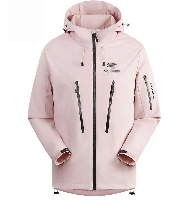 Arcs Men Designer Waterproof Breathable Softshell Jacket Outdoors Sports Coats women Ski Hiking Windproof Winter Outwear Soft Shell men hiking jacket fashion